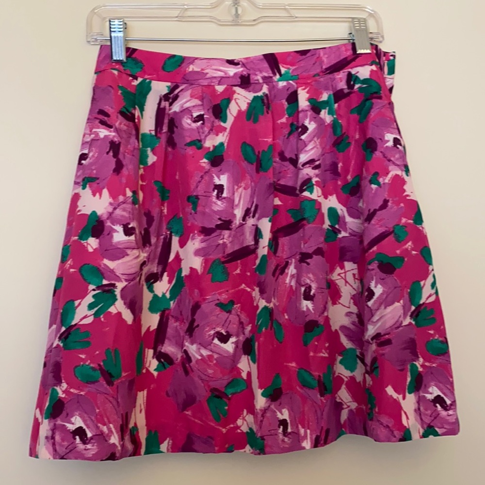J. Crew Factory Floral Mini Skirt Size 4